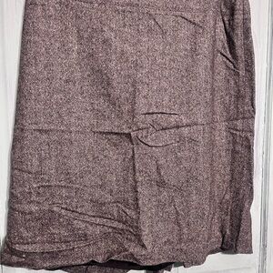 LOFT Heathered Purple Pencil Skirt